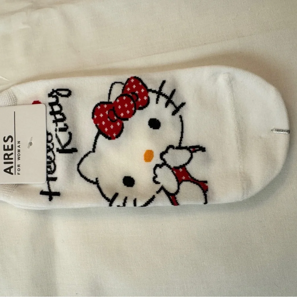 Kitty inspired Kids/Adult Socks Set - Multicolor ( 4 pairs per pack)